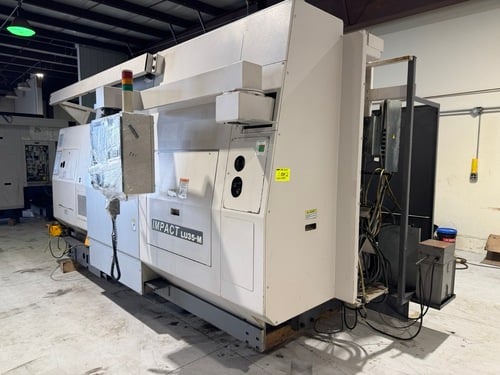 Okuma #Impact-LU35M, CNC Lathe, 26" swing, 20.5" diameter x 39.4" L max, 12" chuck, 2800 RPM, 25 HP, 12 tool - Image 8