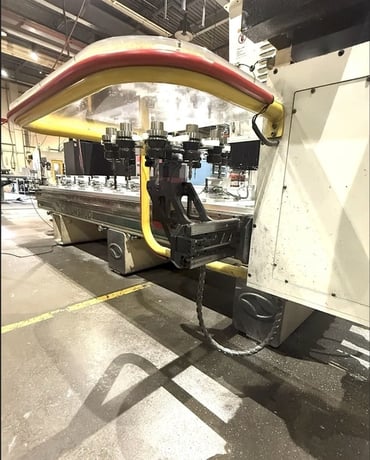 Onsrud #145G12, CNC Router, 5' x12' table, 12 HP, 24k RPM, 12 tool, 2150 hours, - Image 5