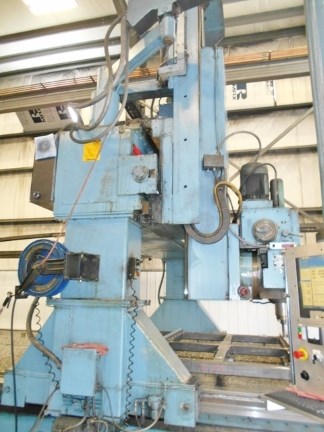 Cincinnati Milacron, CNC Bridge Mill, 430" X Travel, 120" Y Travel, 48" Z, 50" daylight, 128" centers, 10 HP - Image 3