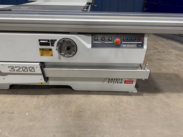 Ayza Mizrak #3200, Sliding Table Saw, 300mm x 30mm blade, 5.5 HP, w/ Handsafe Technology - Image 6