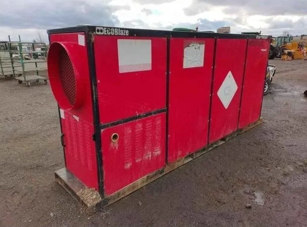 Eco Blaze #2000D/G, Mobile Industrial Heater, Dual-Fuel Diesel/LPG, 2,000,000 BTU/Hr., 120V - Image 2