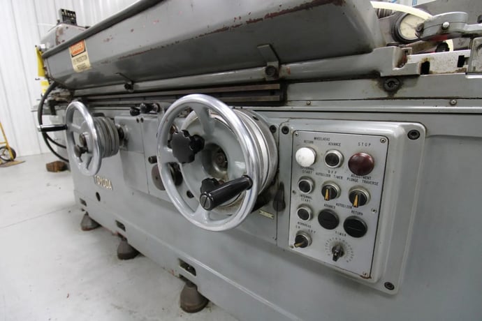 Toyoda #GUP 28-100, Cylindrical Grinder, 12" x 40" Capacity, Internal Attachment, 1984 - Image 9