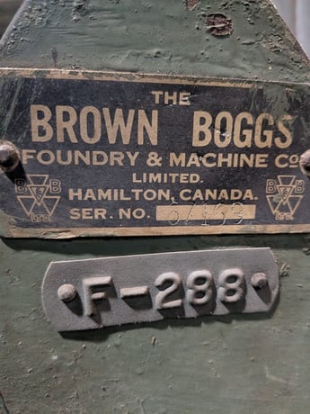 Brown & Boggs #F-288, Sheet Metal Bender/Brake - Image 5