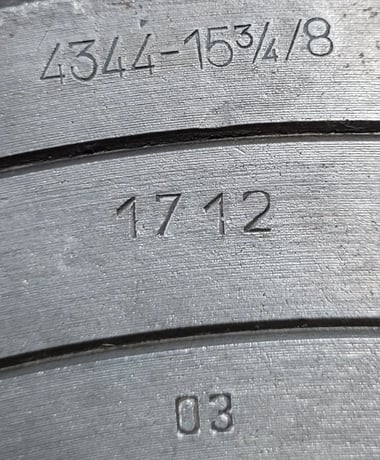 Bison #4344, 4-Jaw Chuck, 15.75" diameter, D1-8 Backplate - Image 4