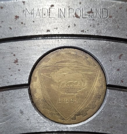 Bison #4344, 4-Jaw Chuck, 15.75" diameter, D1-8 Backplate - Image 5