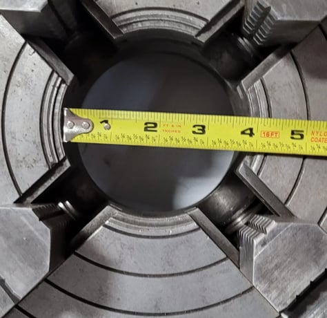 Bison #4344, 4-Jaw Chuck, 15.75" diameter, D1-8 Backplate - Image 6