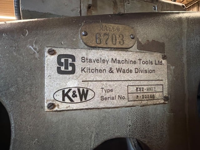 Staveley Machine Tools #E32 Mark II, Radial Arm Drill - Image 9