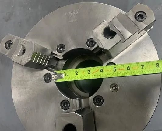Buck #AT123RC, 12" 3-Jaw Lathe Chuck, AT Manual - Image 5