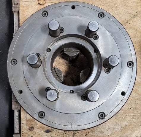 SCA 12" 3-Jaw Chuck, D1-8 Mount - Image 4