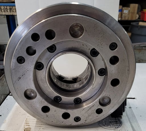 Kitagawa #BB210, 10" 3-Jaw Hydraulic Chuck, Max Speed 4500 RPM - Image 3