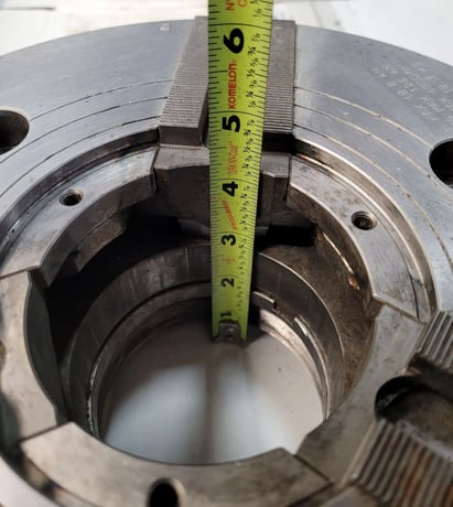Kitagawa #BB210, 10" 3-Jaw Hydraulic Chuck, Max Speed 4500 RPM - Image 8
