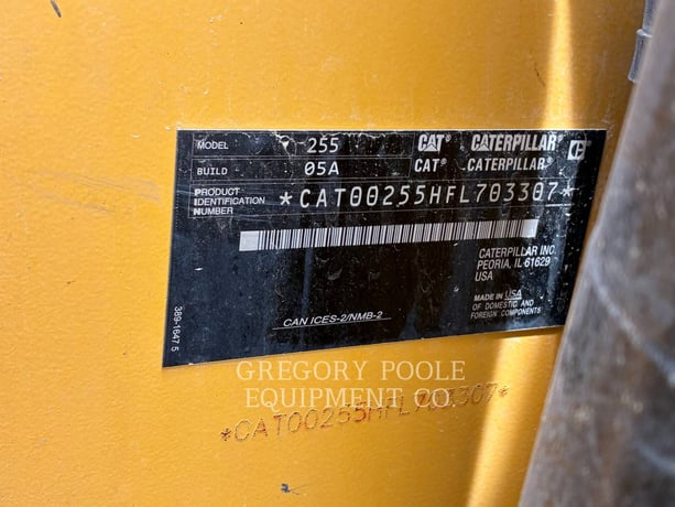 Caterpillar 255-05, 328 hours, S/N: FL703307, 2024 - Image 6