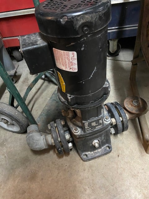 80 HP Williams & Davis, 15 psi, steam boiler, Stainless Steel feed water tank, Grundfos pump - Image 10