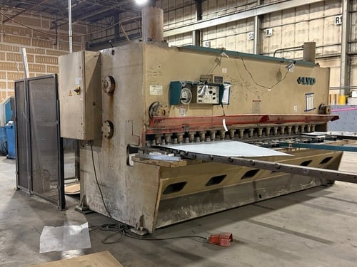 1/2" x 12' LVD #12-OH-50, Hydraulic Power Squaring Shear, 25 HP, 230V, 3 Ph, Powered Back Gauge, 1990 - Image 7