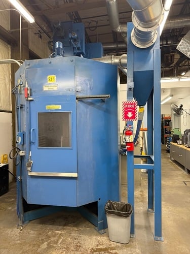 Wheelabrator #A3-51403, Wheelblasting System, 2 Blast Wheels, 15 HP, Dust Collector, Fike Explosion Venting - Image 7