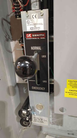 225 Amp. GE Zenith #ZTGK22EC-7, ZTG Series, Automatic Transfer Switch, 480 Volts, 3 Phase - Image 4