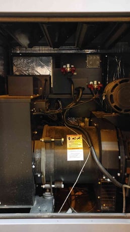 15 KW Generac #SD15, Industrial Diesel Standby Generator, 120/240 Volts, 1 Phase, 334 Hrs., Tested, 2016 - Image 4