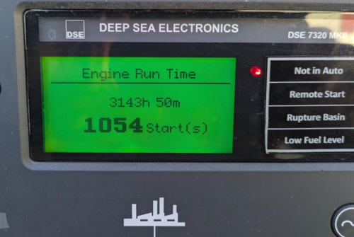 350 KW Aksa, Stamford, John Deere Diesel Generator, 277/480 Volts, 3 Phase, DeepSea 7320, 3,143 Hrs., 2019 - Image 5