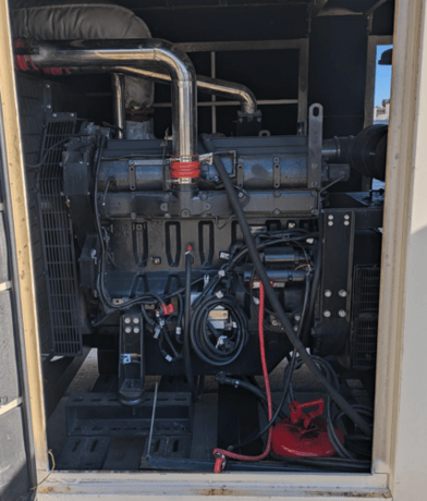 350 KW Aksa, Stamford, John Deere Diesel Generator, 277/480 Volts, 3 Phase, DeepSea 7320, 3,143 Hrs., 2019 - Image 9