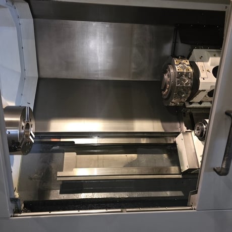 DMC #DL-30, CNC Lathe, 24" Swing, 10" Chuck, 30 HP, 3,000 RPM, 12-Station Turret, Fanuc Oi-TD, 2016 - Image 2