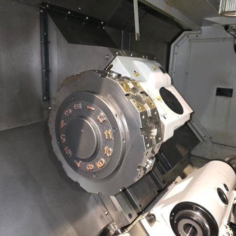 DMC #DL-30, CNC Lathe, 24" Swing, 10" Chuck, 30 HP, 3,000 RPM, 12-Station Turret, Fanuc Oi-TD, 2016 - Image 8