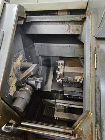 Mazak #Quick Turn 10, CNC Lathe, 16" Swing, 20" Centers, 8" Chuck, 2" Bar, 15 HP, 4,500 RPM, Tailstock, 1996 - Image 2
