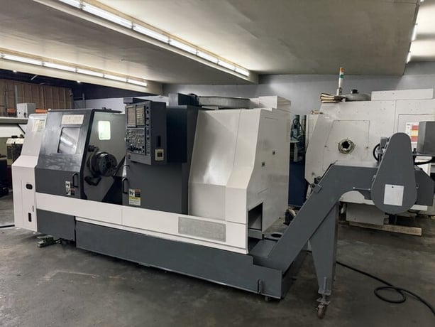 Samsung #SL-30, CNC Lathe, 12" Chuck, 3.5" Bar Capacity, 30 HP, 2,500 RPM, 12-Station Turret, Fanuc OiTD, 2013 - Image 5