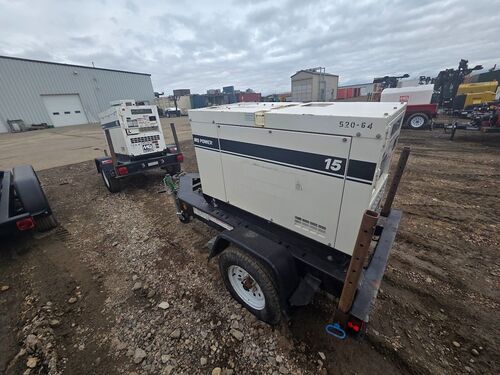 14 KW Multiquip #DCA15SPXU4F, diesel generator set, 120/240 Volts, 1-phase, 1800 RPM, Kubota D1503 engine - Image 4