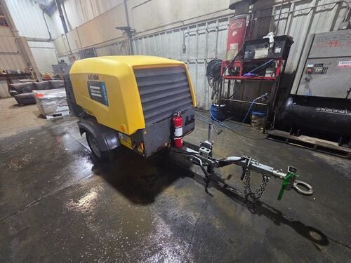 250 cfm, 150 psi, Atlas Copco #XATS-250, air compressor, 65 HP Kubota V2403-CR-T-E4B 4-cylinder engine, 23 - Image 3