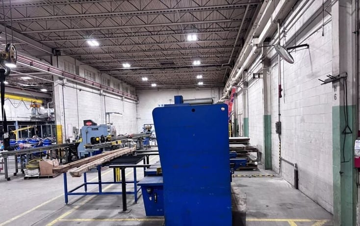 3/8" x 14' Atlantic #HDS3/8.14, hydraulic power squaring shear, front operated power back gauge, 2 from - Image 3