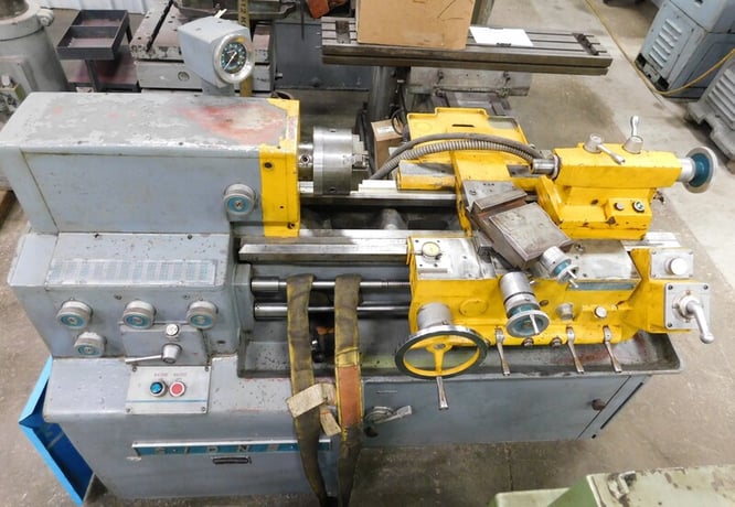 13" x 20" Sidney #1307-20, precision toolroom lathe, 6" 3-jaw chuck, 1-3/8" bore, taper attachment - Image 2