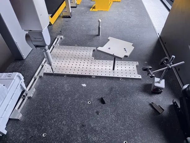 Hexagon #Global-S-Blue-9.15.8, coordinate measuring machine, 35.4" X, 59.1" Y, 31.5" Z, Hexagon DC800, 2021 - Image 9