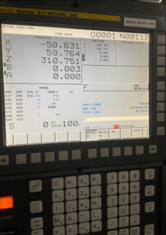 Fanuc #Robodrill-A-D14MIA5, 3-Axis CNC Vertical Machining Center, 15.7" x 25.6" table, 19.7" X, 15.7" Y, 13" - Image 3