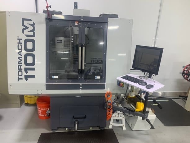 Tormach #1100M, 3-Axis CNC Vertical Machining Center, 18" X, 11" Y, 16.2" Z, 2 HP, 10 automatic tool changer - Image 1