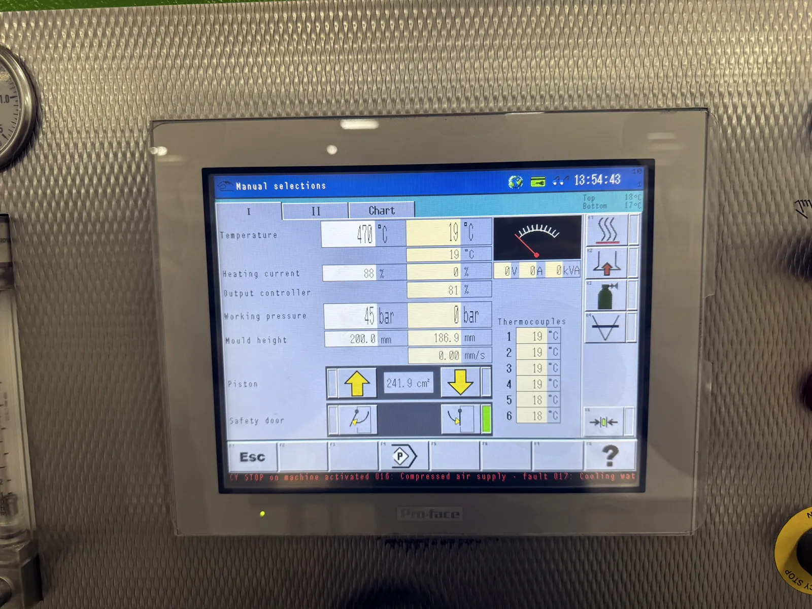 Dr. Fritsch #DSP517, sintering press, 2192&deg;F, Pro Face Control, 2020 - Image 4
