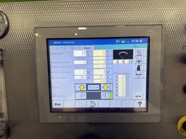 Dr. Fritsch #DSP517, sintering press, 2192°F, Pro Face Control, 2020 - Image 4