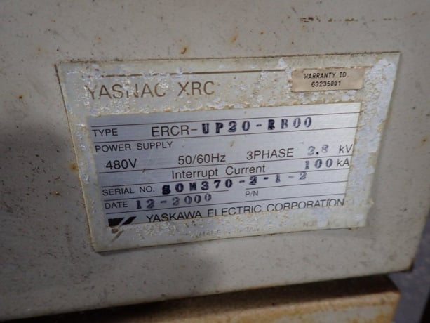 Motoman #UP20, robot, Yasnac XRCUP20 Control, teach pendant, 2000 - Image 5