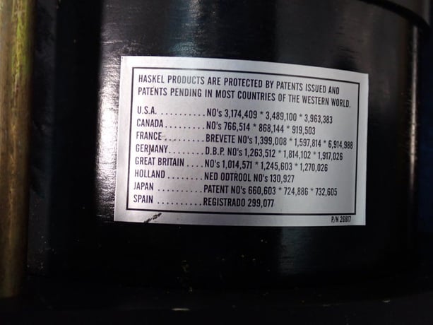 Haskel #AW-B32, Air Driven Liquid Pump, 150 Psi, 2015 - Image 4