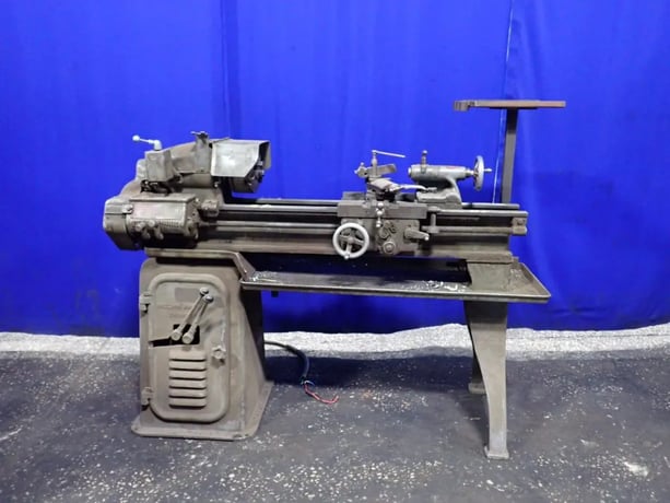10" x 35" Sheldon #TUS-56P, Lathe, 3jaw 7" chuck, 1-1/2" bore, tool post, tailstock - Image 1