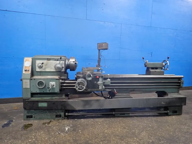 18" x 80" Longem #LG-2080DS, Lathe, 3 jaw 12" chuck, 3" bore, tailstock, Enco Control - Image 1