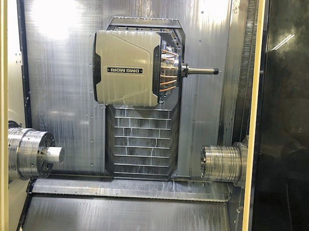 DMG Mori Seiki #CTX-BETA-800-TC, 5-Axis Mill Turn, 4" bar Capacity, 23584 hr, 2016 - Image 2