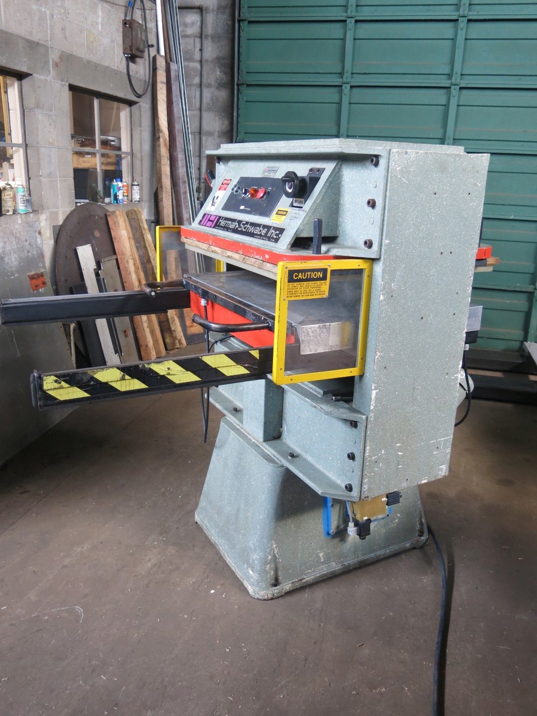 50 Ton, Herman Schwabe #DG-HD, Up-Acting Die Press, 38" x 38" bed, 6" stroke, 10 HP - Image 2