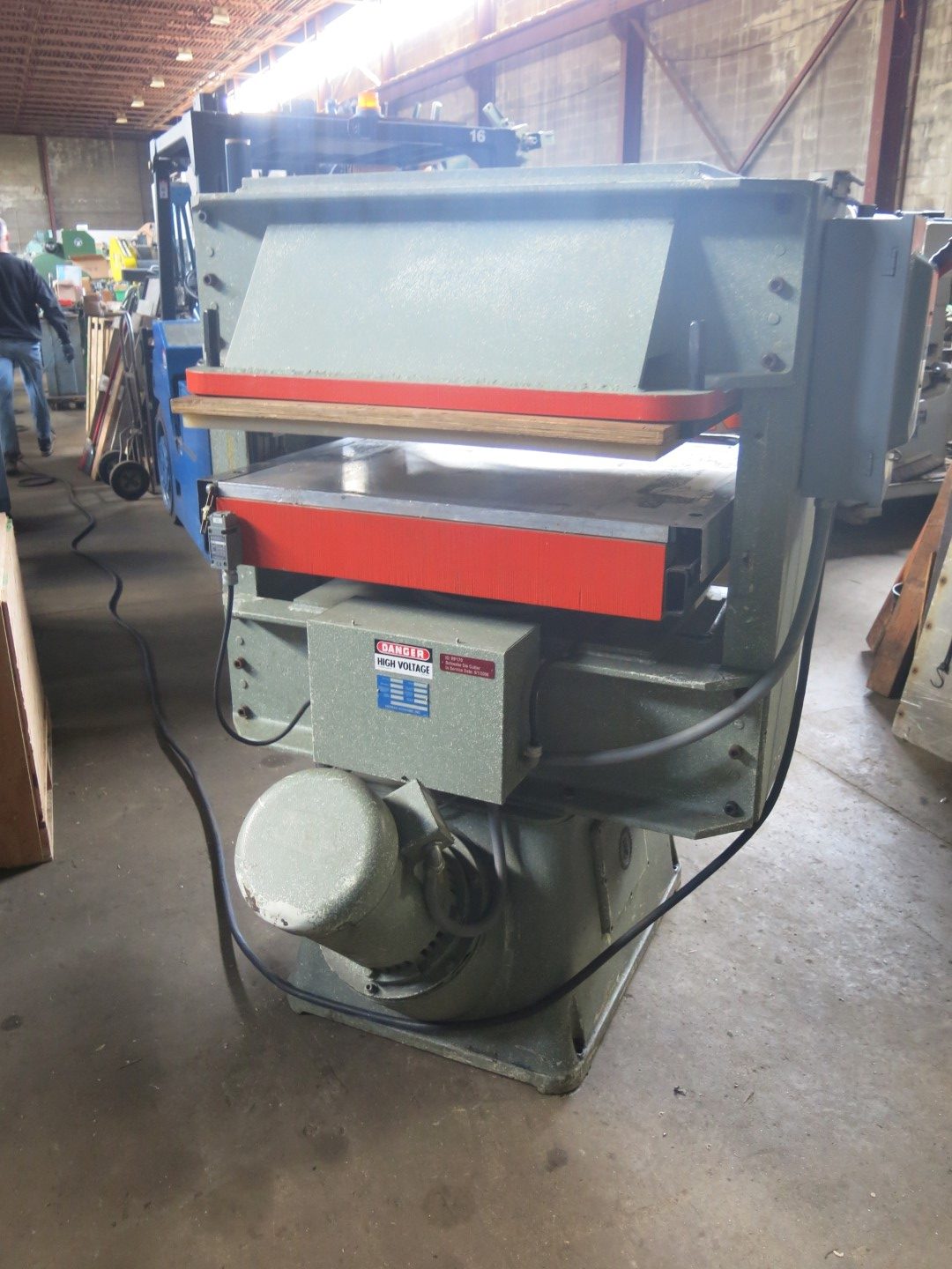 50 Ton, Herman Schwabe #DG-HD, Up-Acting Die Press, 38" x 38" bed, 6" stroke, 10 HP - Image 3