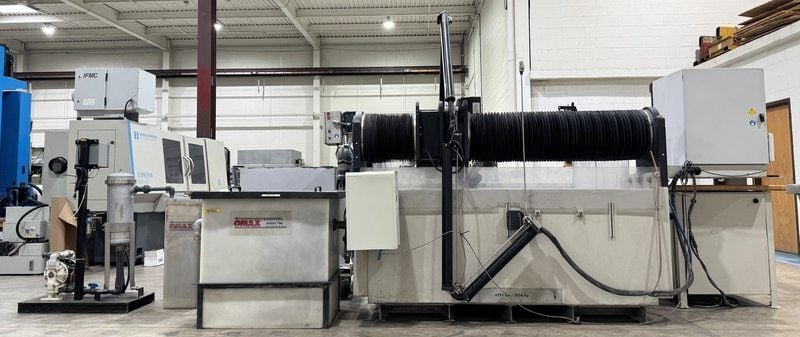 Omax #5555, Jetmachining center, 80" x 65" table, 55" X, 55" Y, 8" Z, 30 HP, 60000 psi, 2014 - Image 8