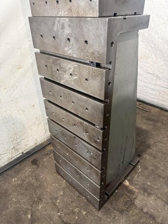 20" width x 80" H x 24" D T-slotted Angle Plate Set - Image 5