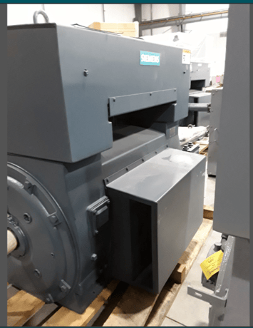800 HP 1186 RPM Siemens, Frame 5810S, 2300/4000 Volts - Image 1