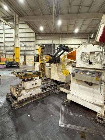 10000 lb. Orii #LCC06HRMAP-VAC, space saver coil feed line, 23.6" x .125" stock, 60" OD, 18"-22" expansion - Image 6
