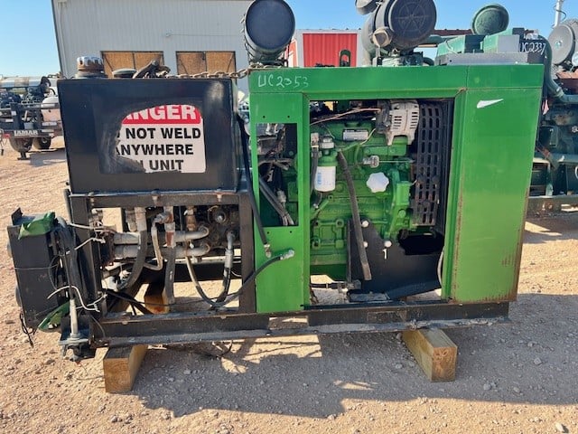 85 HP John Deere #4045, diesel engine assembly, 2.4L, hydraulic pump, 2013 - Image 3