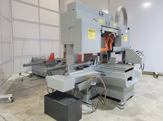 20" x 18" Hem #H130HA-DC, horizontal band saw, 1-1/2" x 18' blade, 7.5 HP, coolant - Image 2
