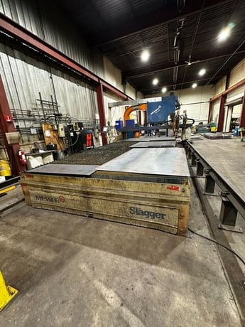 Messer #EdgeMaster-125, Dual Head Plasma Cutting System, 10' x 50' cutting capacity, Hypertherm HPR260 power - Image 2